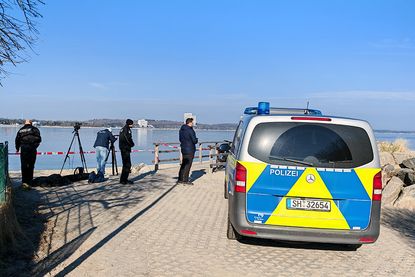 Buckelwal vor Niendorf/Ostsee gestrandet