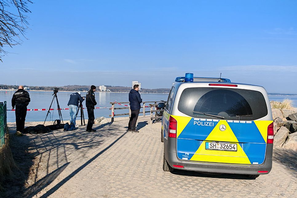 Buckelwal vor Niendorf/Ostsee gestrandet