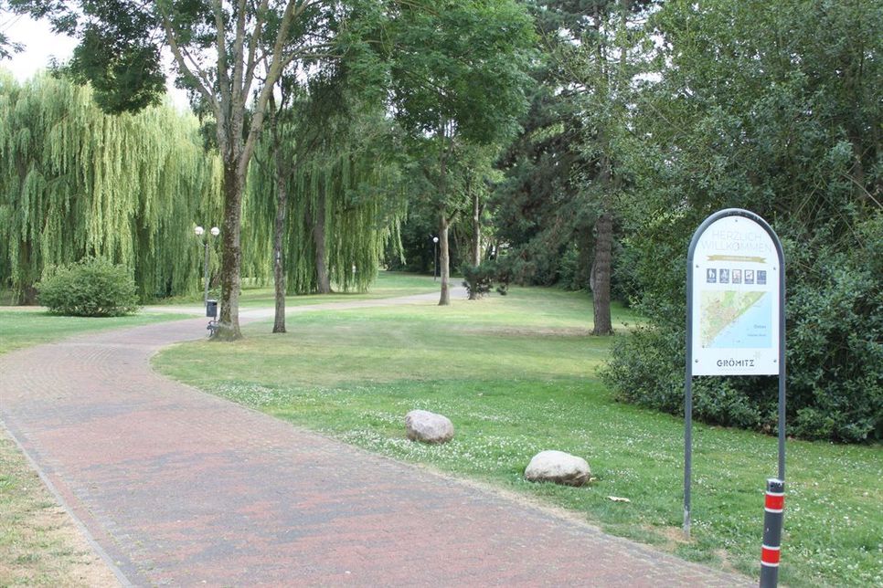 Party im Grünen: Der Kurpark bildet die traumhafte Kulisse für das erste Gewerbefest.