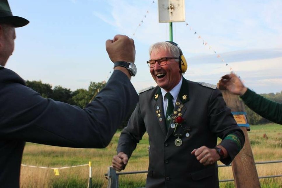 Neuer König im Jubiläumsjahr wurde Klaus Berger (Klaus II.).