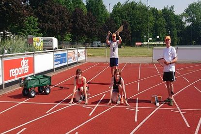 Michelle Danners, Andreas Boller, Lena Geffken und Rainer Gronostay (v. lks.).