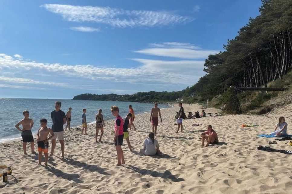 Strand in Dueodde.