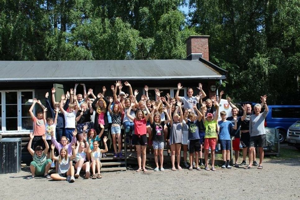 Teilnehmer der Ferienfreizeit.