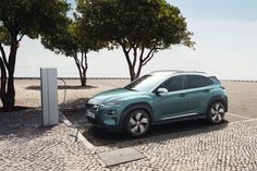 Die Hyundai Elektromodelle werden ab sofort auch im Autohaus am Bungsberg angeboten. Auf dem Bild der neue Hyundai Kona Elektro.