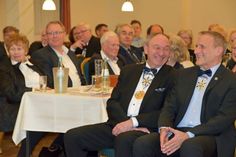 Ziehen sich in die zweite Reihe zurück: (v. l.) Karnevalspräsident Günther Kempa und Elferratspräsident Werner Kelbing.