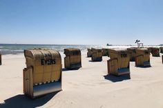 Noch dürfen die Strandkörbe nicht benutzt und vermietet werden.