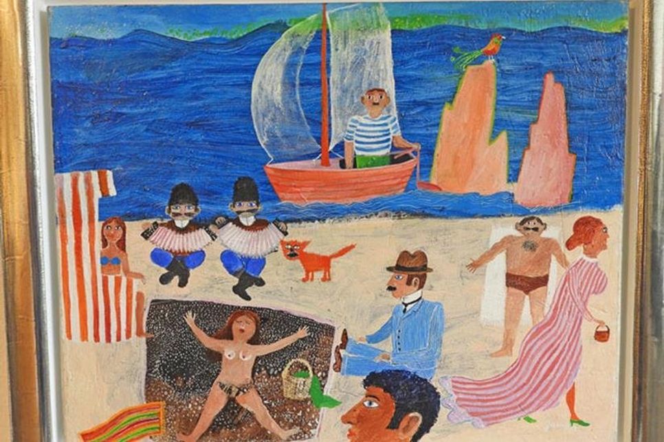 Strand heißt dieses Bild.