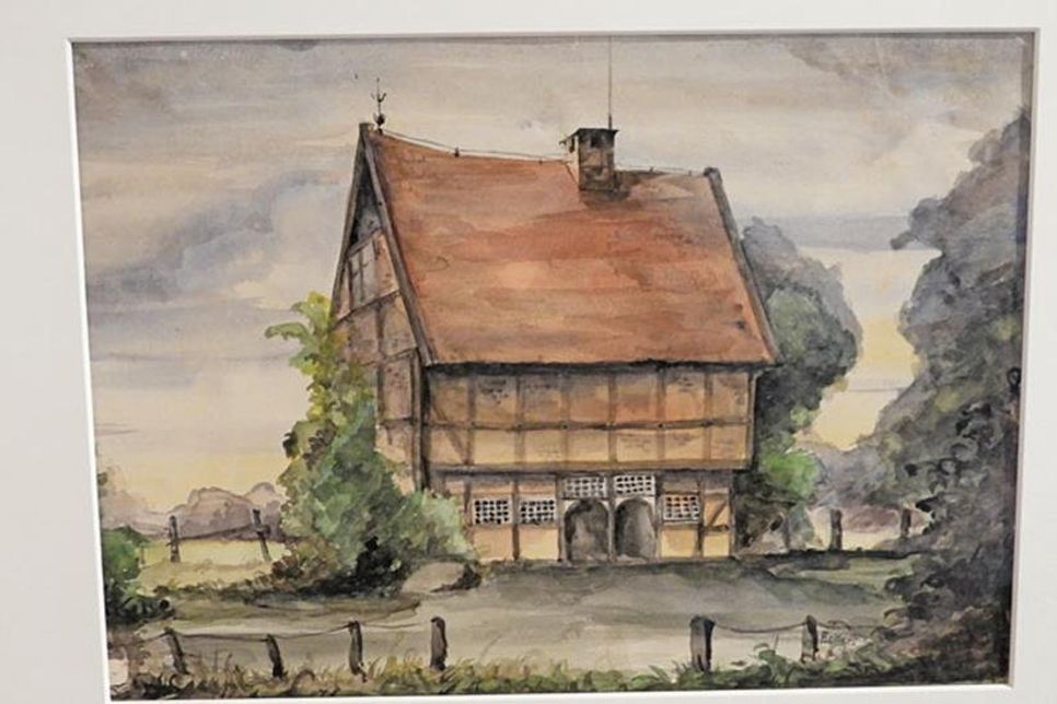 Lang bevor er Janosch wurde, malte Horst Eckert als Schüler dieses Bild.