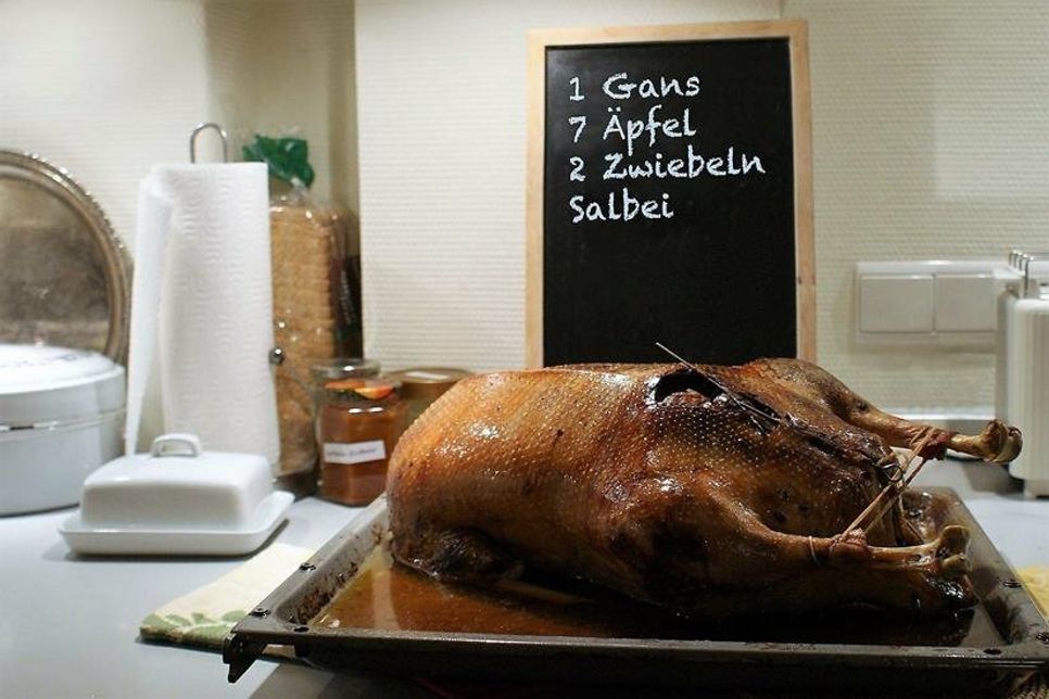 Mit diesem Rezept gelingt der Gänsebraten.