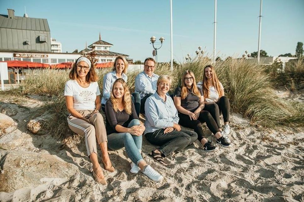 Die Ansprechpartner des Tourismus-Service-Centers.