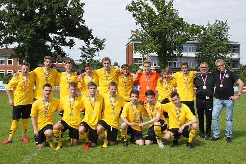Kreispokalsiger der B-Jugend: TSV Neustadt.