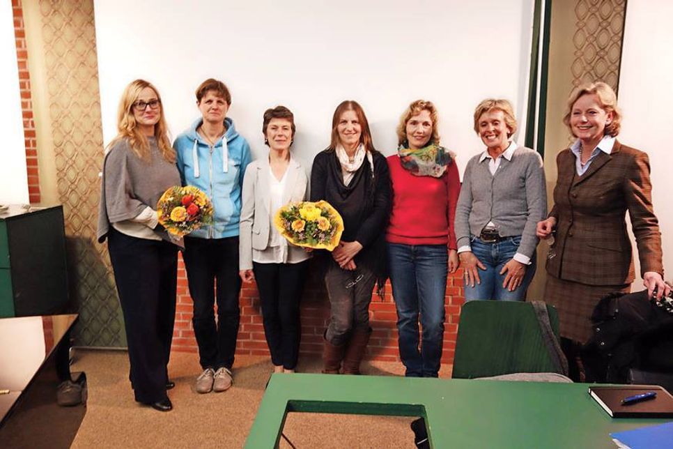Der neue Vorstand des Vereins der Freunde und Förderer des Ostsee-Gymnasiums e.V.