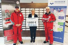 Spendenscheck-Übergabe an die Seenotretter Grömitz.