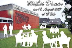 Auf der Grünfläche vor der örtlichen Sporthalle findet in Sereetz an diesem Wochenende erstmals ein „Weißes Dinner“ statt.