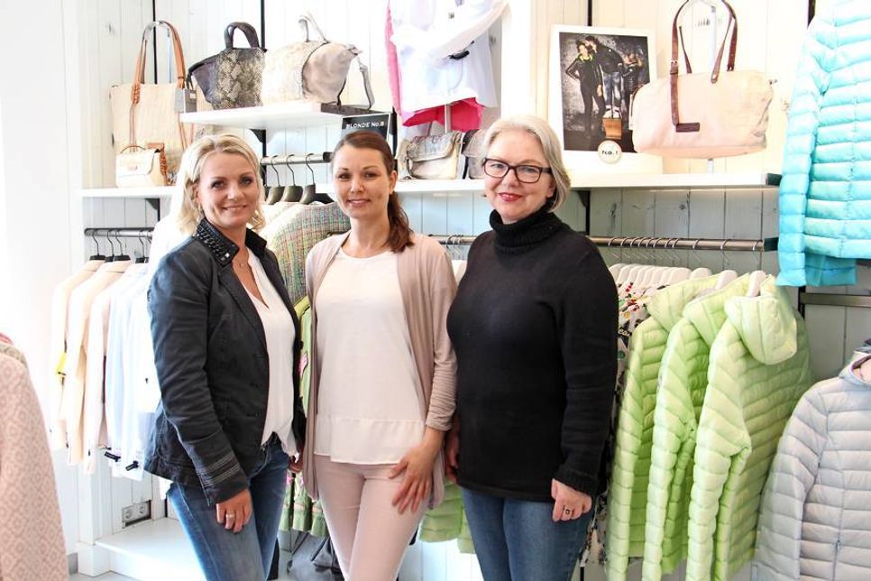 Unico-Geschäftsführerin Birgit Thiemann-Kästle freut sich mit ihren Mitarbeiterinnen Manuela Powonska und Gabriela Röhm (v. lks.) auf die Neueröffnung am Samstag.