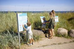 Auf dem Fischerei-Erlebnispfad gibt interessante Einblicke in das Leben und Fischen an der Küste. (Foto: TALB/Christian Schaffrath)