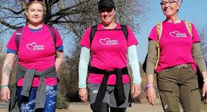 Gemeinsam auf der Kämpferinnen-Runde: Tanja Erbs, Susanne Handt und Petra Löhr (v.li.).