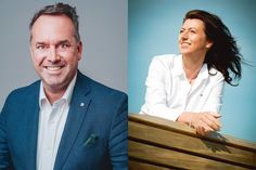 Bürgermeisterin Bettina Schäfer strebt eine weitere Amtszeit an und Jan Jope, Bürgermeisterkandidat der CDU, möchte Chef der Gemeindeverwaltung werden.