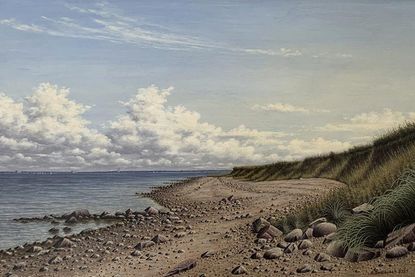 Albrecht Zumbruch, „Am Strand entlang“, 2001.