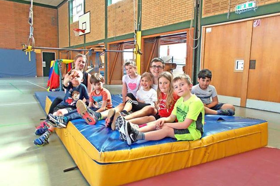 Dienstags hat die Ball- und Bewegungsgruppe die Wisserhalle, Mittwochs eine Zeit in der Sieverthalle.