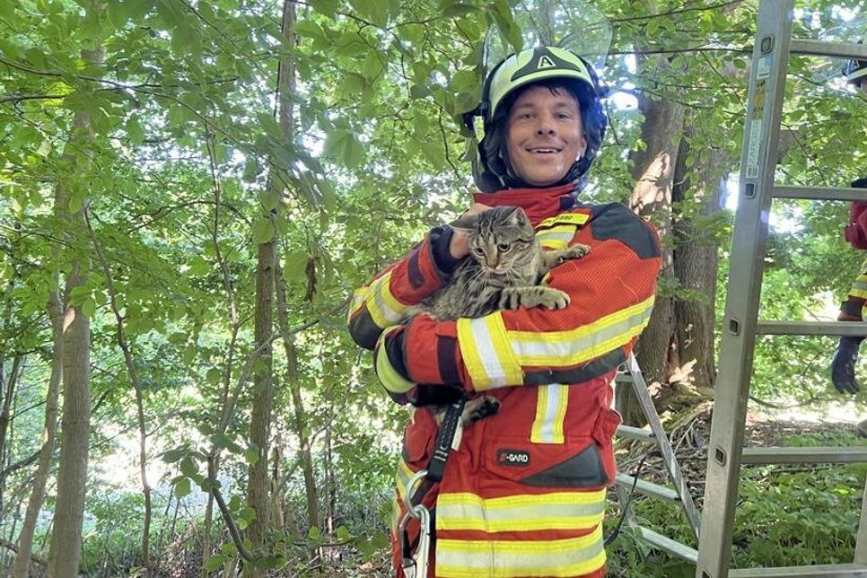 Ein „Klassiker“ unter den Feuerwehreinsätzen.