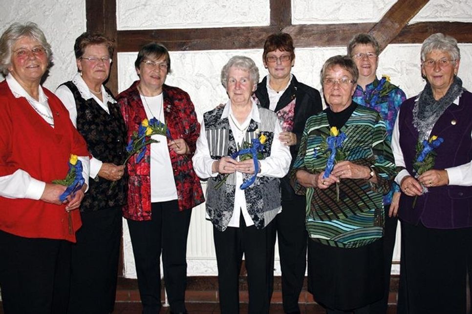 Hier feierte der Deutsche Hausfrauenbund Pönitz e.V. das 60-jährige Bestehen.
