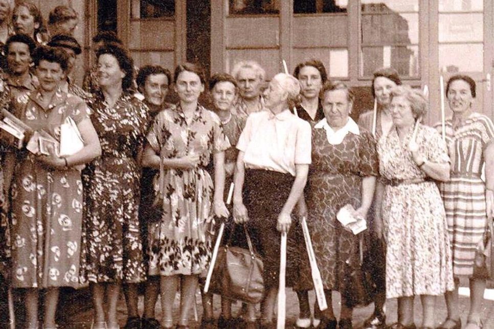 Rückblick: Ein Foto aus dem Jahre 1953.