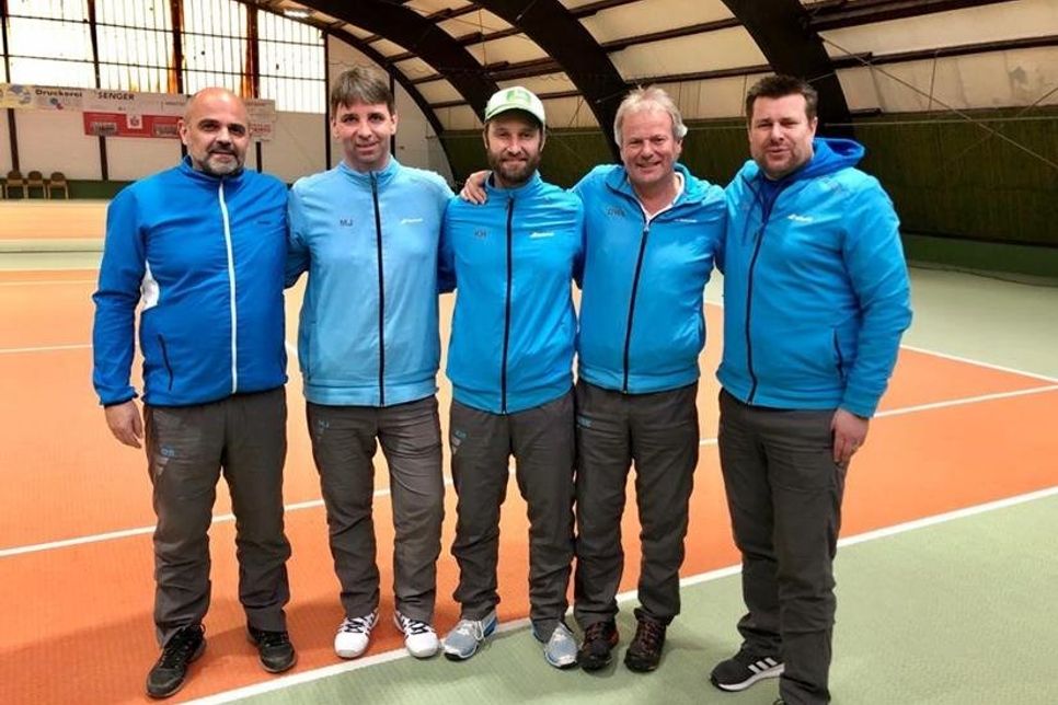 Olli Scheerer, Markus Janner, Kolja Hause, Dirk Weber-Klüver, Christian Müller (v. lks.).