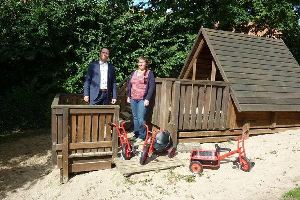 Kindergarten „Mühlenblick“ in Merkendorf.
