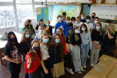 Die Schüler*innen setzten sich im Rahmen des Kunstprojektes mit dem Thema Erinnerung auseinander.