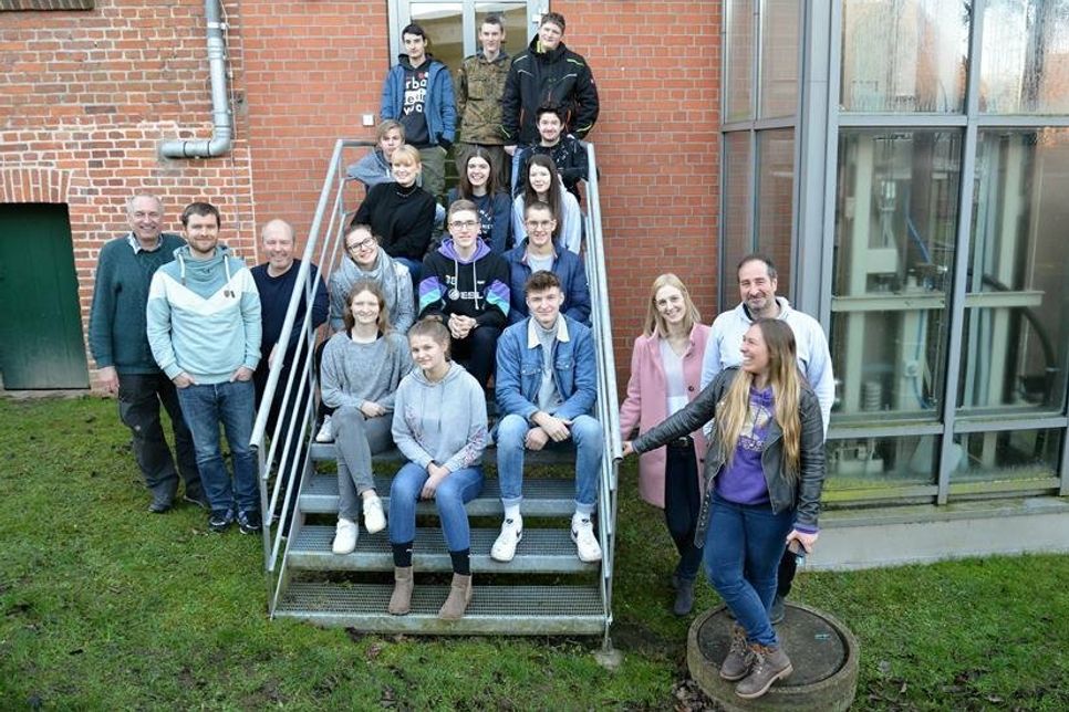 Das Projektteam der Wanderausstellung.
