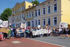 Die Schülerinnen und Schüler haben den Klimaschutz mit ihren Fridays for Future (hier am Freitag vor der Wahl) zum Thema gemacht.