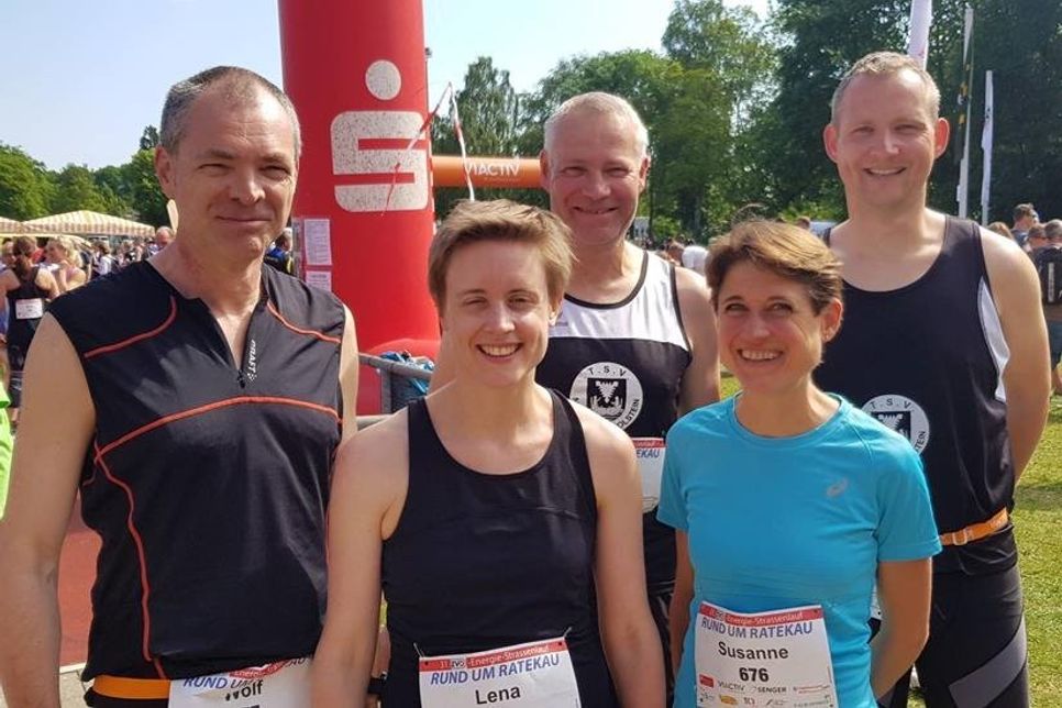Die Teilnehmer des TSV Neustadt in Ratekau.