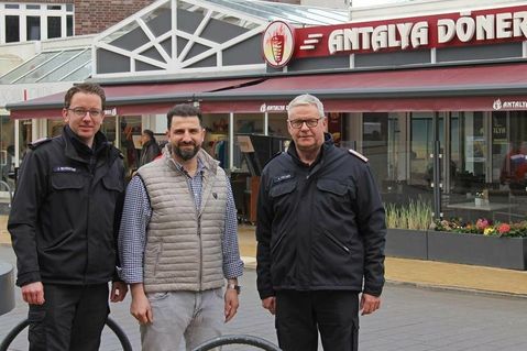 Jacob Revenstorf, Ufuk Ilgen und Kai Fischer (v. lks.).