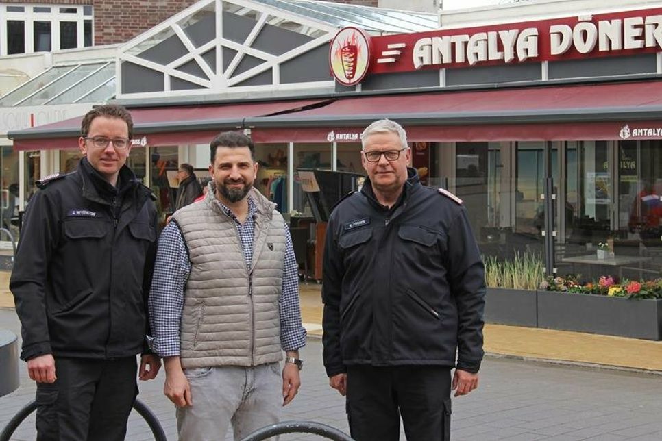 Jacob Revenstorf, Ufuk Ilgen und Kai Fischer (v. lks.).