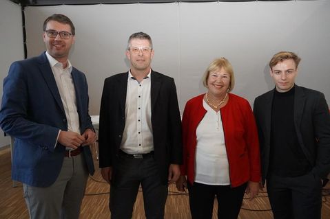 Standen bereitwillig Rede und Antwort: Sebastian Schmidt, Tobias Maack, Bettina Hagedorn und Bruno Hönel.