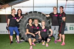 Das „Muddivation“-Team: Katinka Walter, Carola Reincke, Katrin Schulte, Nicole Hagen, Svenja Muchow, Marina Schmidt und Nadine Fisler (v. lks.).