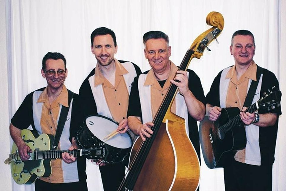 Rockabilly vom Feinsten heißt es am Samstagabend mit „The White Lines“ im Scharbeutzer Kurpark.