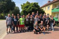 Alle Teilnehmer stellten sich am Ende für ein gemeinsames Gruppenbild auf.