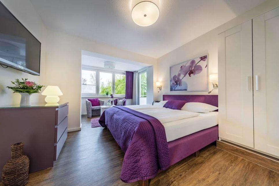 Stilvoll und modern präsentieren sich die Zimmer.