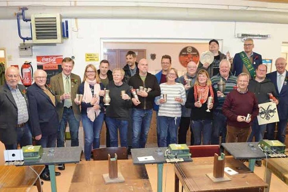 Die Gewinner des Zeltgemeinschaftsschiessen 2022