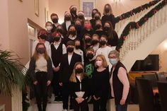Der Chor bot ein buntes Gesangsprogramm mit musikalischer Untermalung.