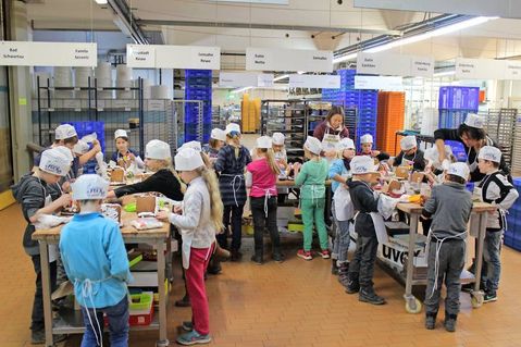 Großer Spaß für die vielen Kinder.