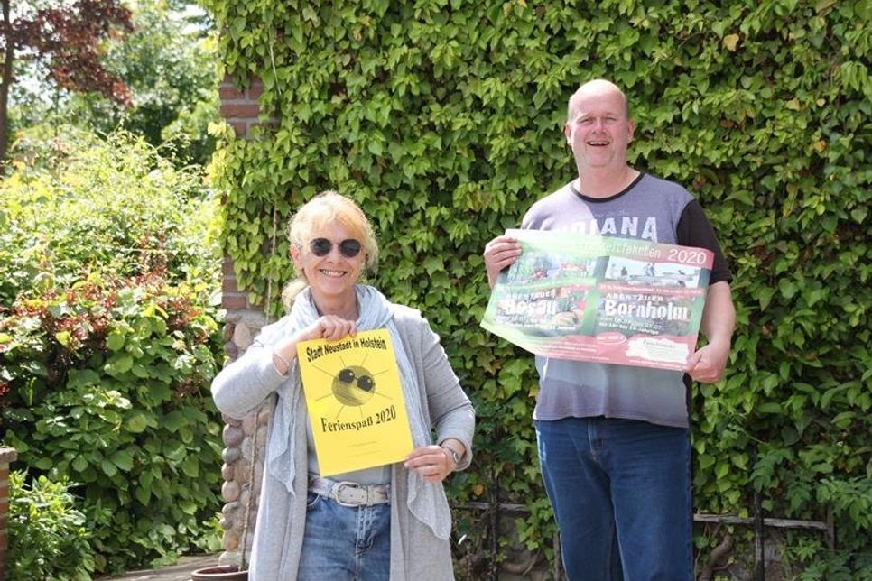 Gisela Vering und Norbert Mohwinkel freuen sich auf den Sommer.