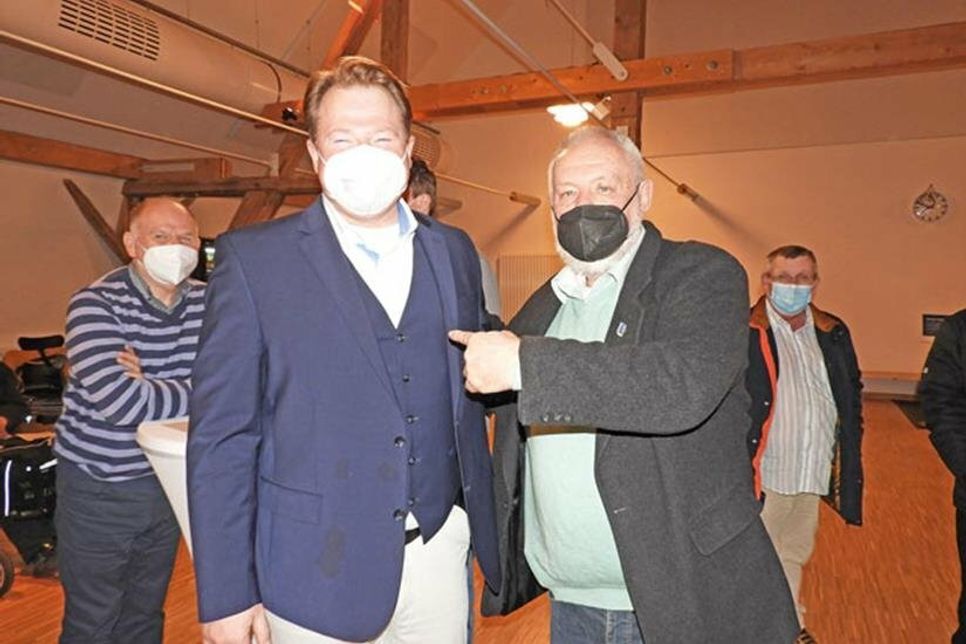 „Das kleinere Übel“ - Christoph Müller empfahl seinen Wähler*innen, für Christoph Gehl zu votieren.