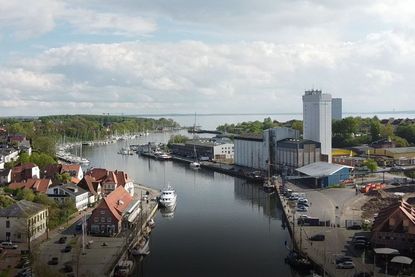 Das neue Vereins- und Bürgerzentrum „Glückshafen“ befindet sich im Haus der Manufakturen auf der Hafenwestseite (ehemals Glücksklee-Fabrik).