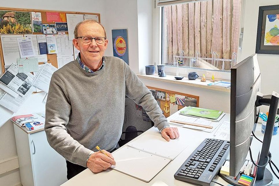 Carsten Berthold-Clausen hat ein offenes Ohr für alle Anliegen. Sein Büro befindet sich in Preetz.
