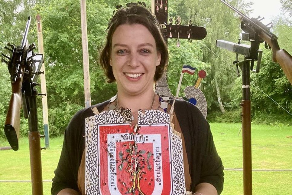 Amtierende Schützenkönigin Steffi, die I.