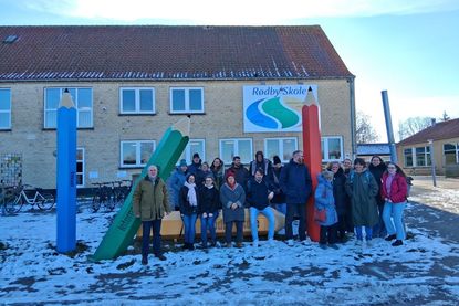 Das Kollegium der Gemeinschaftsschule Grömitz reiste zum Austausch mit der Rødby Skole nach Dänemark.