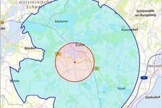 Schutz- und Überwachungszone Geflügelpest Eutin.